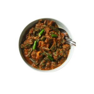 Bhindi Mutton